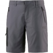 Preisvergleich für Hosen: Jack Wolfskin Funktionsshorts Active Track Beintasche,Reißverschluss,Reißverschluss-Tasche,Taschen Herren, dark iron, 52