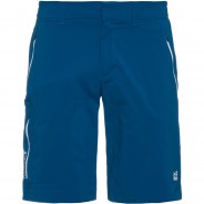 Preisvergleich für Hosen: Jack Wolfskin Funktionsshorts OVERLAND Beintasche,Imprägnierung,Reißverschluss,Reißverschluss-Tasche,Taschen Herren, dark cobalt, 48