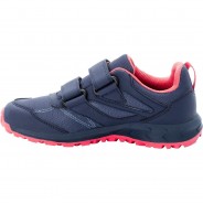 Preisvergleich für Schuhe: Jack Wolfskin Multifunktionsschuhe WOODLAND TEXAPORE Kinder, dark blue-rose, 39