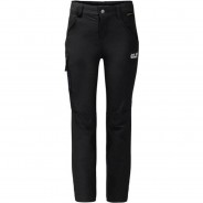 Preisvergleich für Hosen: Kinder Outdoorhose ACTIVATE mit UV-Schutz, Bundweite REGULAR schwarz Gr. 128