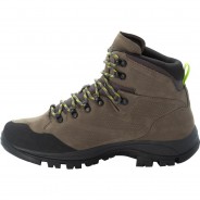 Preisvergleich für Schuhe: Jack Wolfskin Wanderschuhe REBELLION TEXAPORE MID Vibram® Herren, khaki-phantom, 41