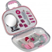 Preisvergleich für Puppen & Zubehör: klein Beautykoffer, mit Föhn, pink