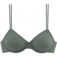 Preisvergleich für Bademode: Lascana Bikini-Top mit Bügel Bademode, Oliv, 40B