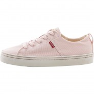 Preisvergleich für Schuhe: Levi's® Damen Sneaker, Sherwood S Low - Turnschuhe, Halbschuhe, Textil, Rosa, 40 EU