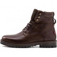 Preisvergleich für Schuhe: Levi's® Herren Schuhe GABB - Stiefeletten, Schnür-Stiefel, Boots, Leder, braun, 46 EU