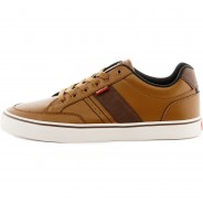 Preisvergleich für Schuhe: Levi's® Herren Sneaker - TURNER 2,0, Turnschuhe, Kunstleder, Braun, EUR 41