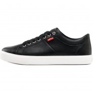 Preisvergleich für Schuhe: Levi's® Herren Sneaker - WOODWARD, Turnschuhe, Kunstleder, Schwarz, EUR 42
