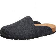 Preisvergleich für Schuhe: Lico Clog Bioline Filz Nature, grau, 43
