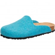 Preisvergleich für Schuhe: Lico Clog Bioline Filz Nature, türkis, 36
