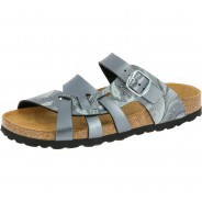 Preisvergleich für Schuhe: Lico Pantolette Bioline Flora, grau, 38