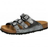 Preisvergleich für Schuhe: Lico Pantolette Bioline Snake, schwarz, 38