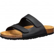Preisvergleich für Schuhe: Lico Pantolette Bioline Velcro, schwarz, 40