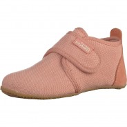 Preisvergleich für Schuhe: Baby Hausschuhe VELOURKAPPE  dunkelrosa Gr. 25 Mädchen Kleinkinder