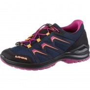 Preisvergleich für Schuhe: Lowa Wanderschuhe Maddox GTX GORE-TEX Insulated Comfort Kinder, navy-fuchsia, 40