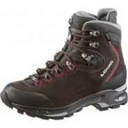 Preisvergleich für Schuhe: Lowa Wanderschuhe Mauria GORE-TEX Extended Comfort Damen, dunkelbraun-bordeaux, 40