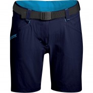 Preisvergleich für Hosen: Maier Sports Funktionsshorts Lulaka Gürtel,Reißverschluss,Taschen Damen, night sky, 40