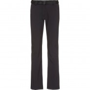 Preisvergleich für Hosen: Maier Sports Softshellhose Perlit Gürtel,Reißverschluss,Taschen Damen, black, 48
