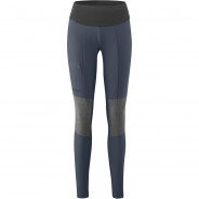 Preisvergleich für Hosen: Maier Sports Tights Ophit Plus 2.0 Imprägnierung,Reißverschluss-Tasche Damen, ombre blue, 40