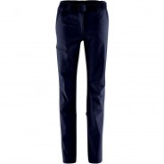 Preisvergleich für Hosen: Maier Sports Wanderhose Lulaka Roll-Up Gürtel,Kordelzug,Reißverschluss,Reißverschluss-Tasche,vorgeformtes Knie Damen, night sky, 46