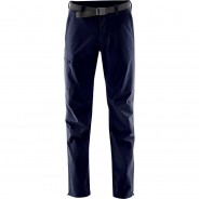 Preisvergleich für Hosen: Maier Sports Wanderhose Torid Slim Gürtel,Reißverschluss,Reißverschluss-Tasche,vorgeformtes Knie Herren, night sky, 54