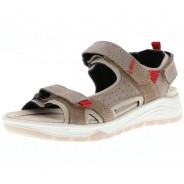 Preisvergleich für Schuhe: M&G JACALU Damen Trekkingsandalen herausnehmbare Innensohle beige, Beige, 38