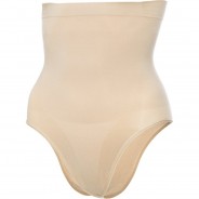 Preisvergleich für Hosen: Miss Perfect Hoher Miederslip, Hautfarben (NU), XL (44)