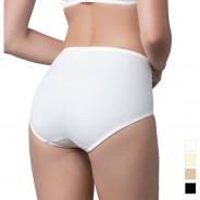 Preisvergleich für Hosen: Miss Perfect Minimizer Taillenslip Jacquard, Elfenbein (IV), 3XL (48)
