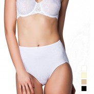 Preisvergleich für Hosen: Miss Perfect Minimizer Taillenslip Jacquard, Weiß (WH), 6XL (54)