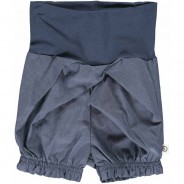 Preisvergleich für Hosen: Babyshorts  blau/grau Gr. 68/74 Mädchen Kinder