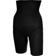 Preisvergleich für Hosen: Naomi & Nicole Shapewear Hohe Miederhose mit Bein, Schwarz (BK), S (38)