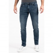 Preisvergleich für Hosen: PEAK TIME Slim-fit-Jeans Mailand, Middle Blue, 30/32