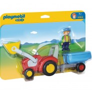 Preisvergleich für Sammel & Spielfiguren: PLAYMOBIL® 6964 Traktor mit Anhänger