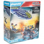Preisvergleich für Spiele: PLAYMOBIL® City Action - Polizei-Fallschirm: Verfolgung des Amphibien-Fahrzeugs 70781