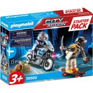 Preisvergleich für Spiele: PLAYMOBIL® City Action - Polizei, Starter Pack-Ergänzungsset 70502