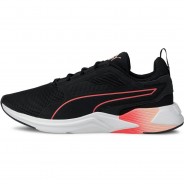 Preisvergleich für Schuhe: Puma Fitnessschuhe Disperse XT Damen, black-ignite pink, 41
