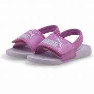 Preisvergleich für Schuhe: Puma Unisex Kinder Badesandalen - Popcat 20 Backstrap, Slipper, Badeschuhe, Rosa, 24 EU