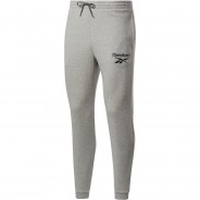 Preisvergleich für Hosen: Reebok Sweathose Big Logo Kordelzug,Taschen Herren, medium grey heather, S