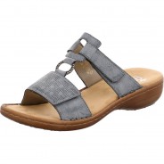 Preisvergleich für Schuhe: Rieker Pantoletten, blau, EUR 39