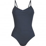 Preisvergleich für Bademode: Rosa Faia Damen Badeanzug, Marine-Weiß, 42E/F