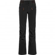 Preisvergleich für Hosen: ROXY Skihose RISING HIGH Knopfleiste,Reißverschluss,Reißverschluss-Tasche,Taschen,integrierte Gamaschen,vorgeformtes Knie Damen, true black, S