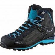 Preisvergleich für Schuhe: Salewa Alpine Bergschuhe CROW GORE-TEX SURROUND®,Vibram® Damen, premium navy-ethernal blue, 38 1/2