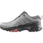 Preisvergleich für Schuhe: Salomon Wanderschuhe X ULTRA 4 Contagrip®,OrthoLite® Damen, mocha mousse-black-almond cream, 40 2/3