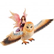 Preisvergleich für Sammel & Spielfiguren: Schleich bayala 70713 Elfe auf Glitzer-Eule bunt