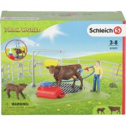 Preisvergleich für Sammel & Spielfiguren: Schleich Farm World 42529 Kuh Waschstation