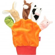 Preisvergleich für Puppen & Zubehör: Handschuh Tiere, My Little Theatre mehrfarbig