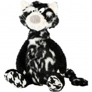 Preisvergleich für Kuscheltiere: BeastsTown Kuscheltier Katze Cat Macchiato Kuscheltiere schwarz/weiß