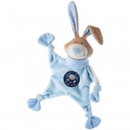 Preisvergleich für Babyspielzeug: Schmusetuch Krebs, blau (48831)