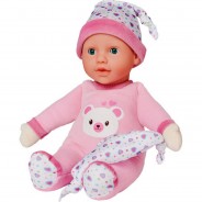 Preisvergleich für Sicherheit & Überwachung: Laura Nachtlicht, Weichkörperpuppe mit Licht & Melodie, 30 cm