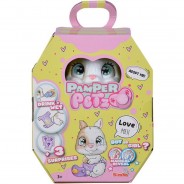 Preisvergleich für Kinderelektronik: Pamper Petz Hase - Tierbaby mit Trink- und Nässfunktion, magischer Pfote & 3 Überraschungen weiß-kombi