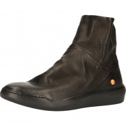Preisvergleich für Schuhe: Softinos Leder Stiefelette, Schwarz, 41
